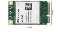 LTE Cat 4 модуль NL668-EAU MiniPCIe Fibocom